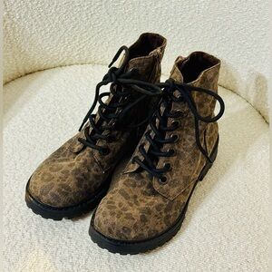 Blowfish Brown and Black Ankle Boots